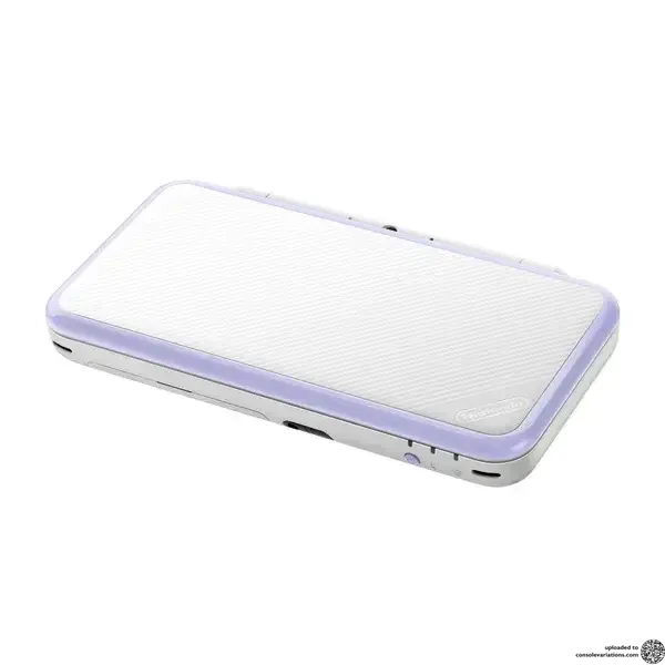 Consolevariations - New Nintendo 2DS LL White & Lavender Console