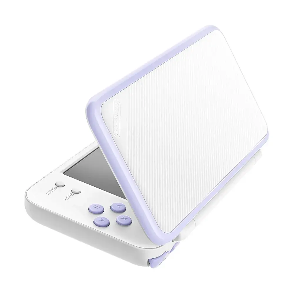 Consolevariations - New Nintendo 2DS LL White & Lavender Console