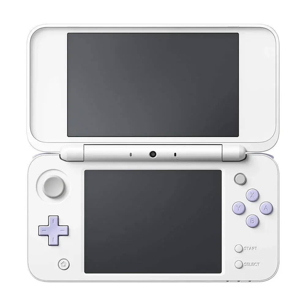 Consolevariations - New Nintendo 2DS LL White & Lavender Console