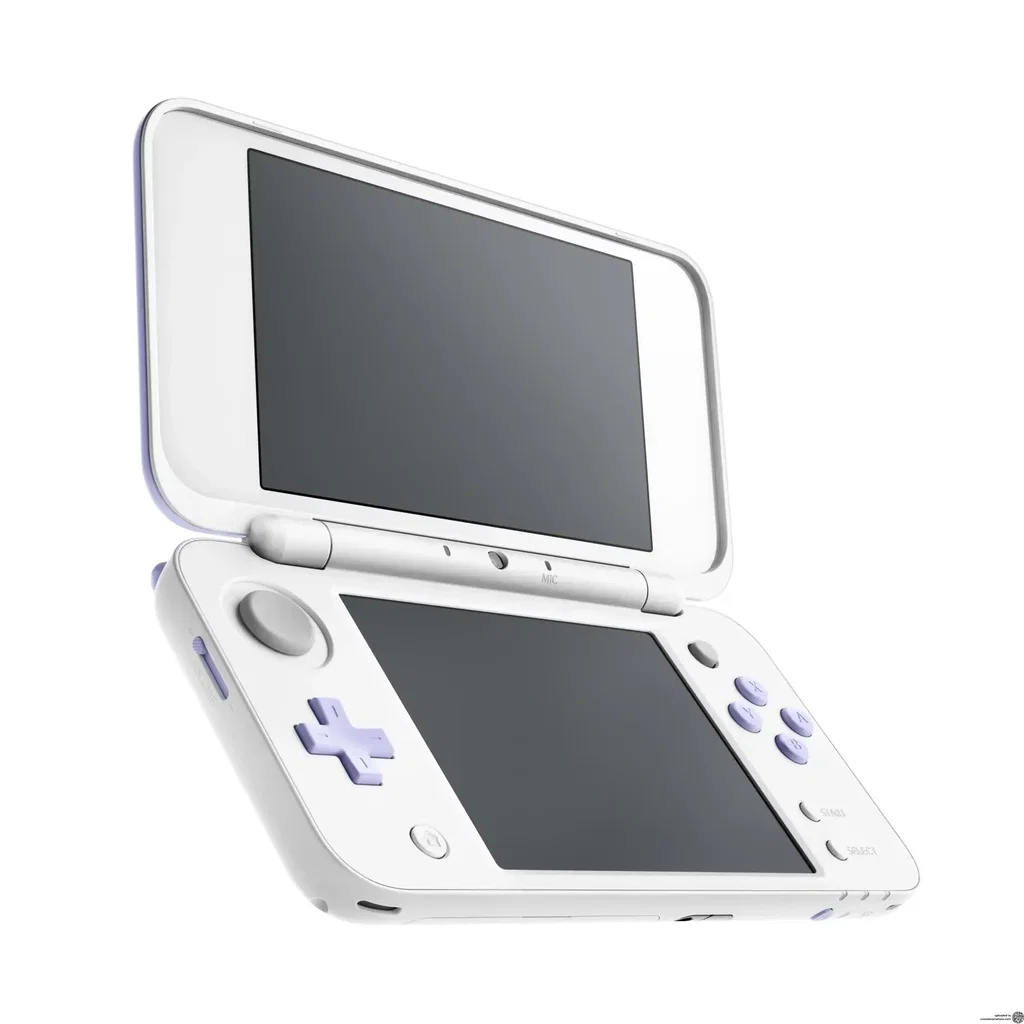 Consolevariations - New Nintendo 2DS LL White & Lavender Console