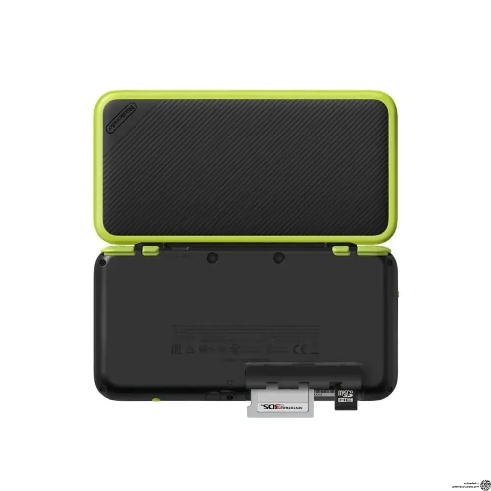 New Nintendo 2DSLLブラック/グリーン Consolevariations - New Nintendo 2DS LL Black & Lime Console