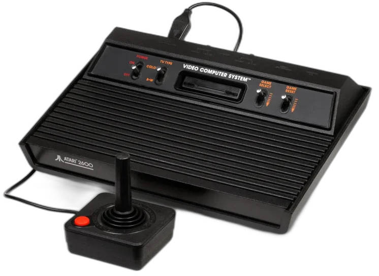 Atari 2600 Black Console