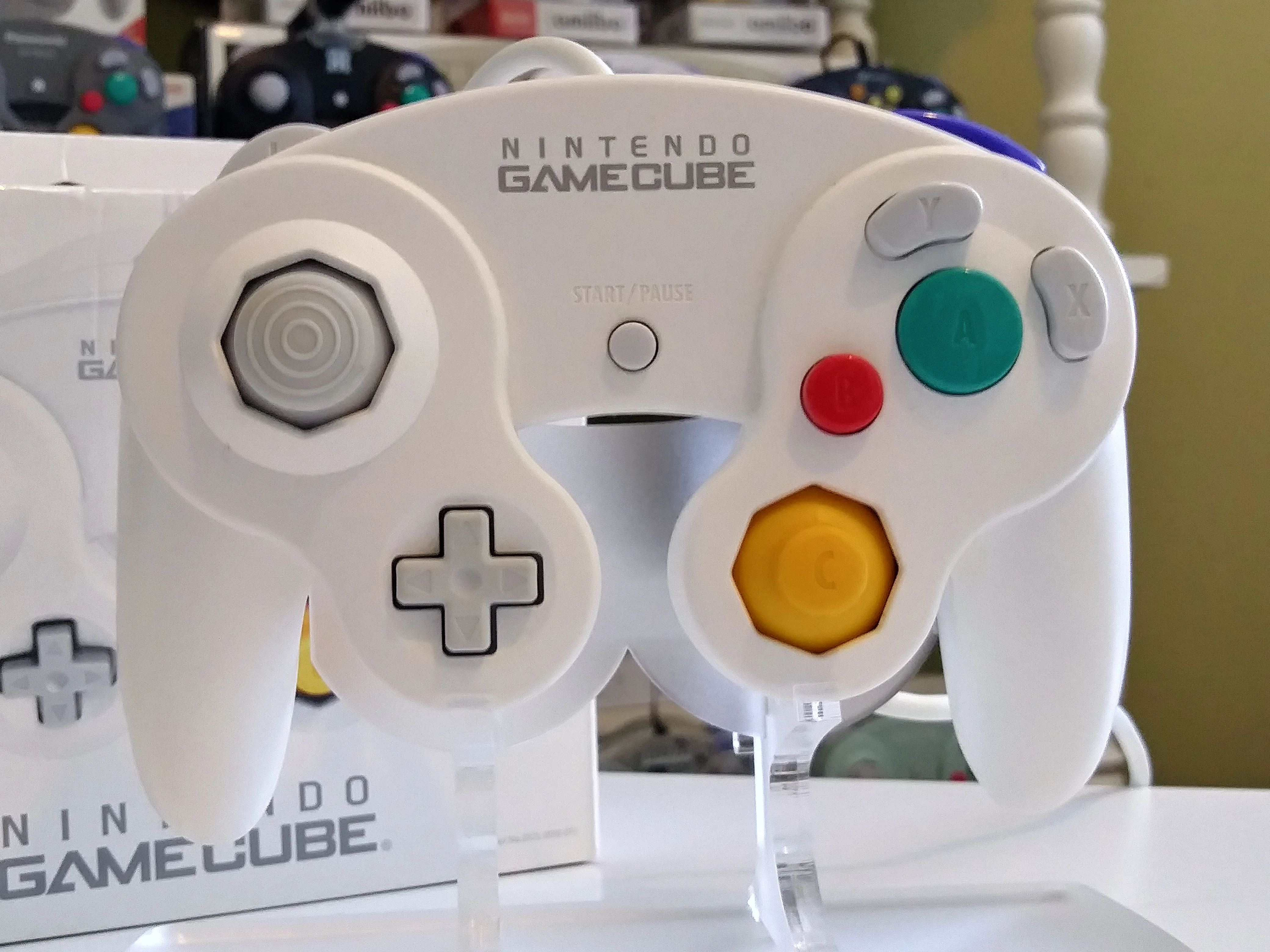  Nintendo GameCube Pure White Controller