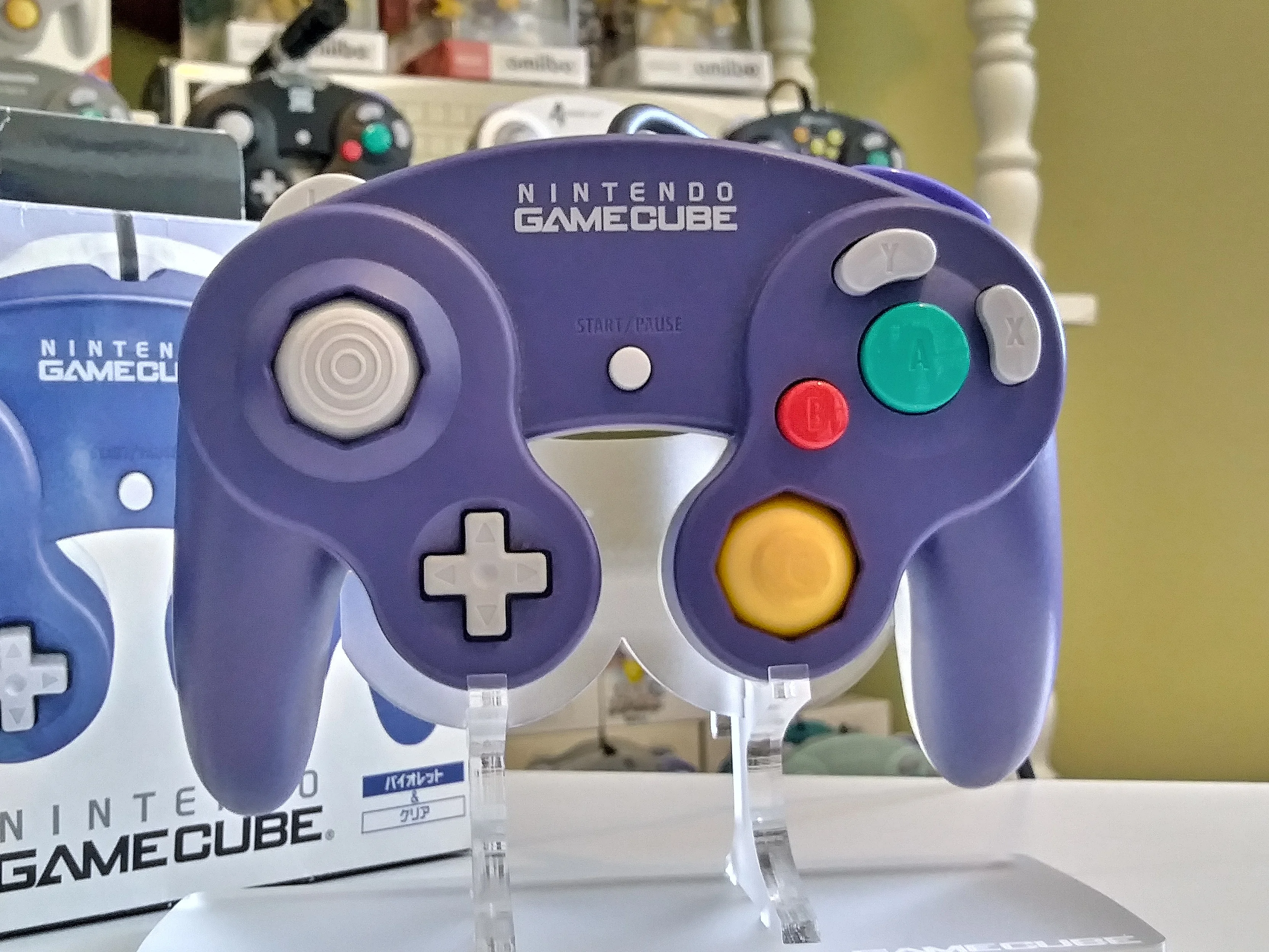  Nintendo GameCube Indigo / Clear Controller [NA]