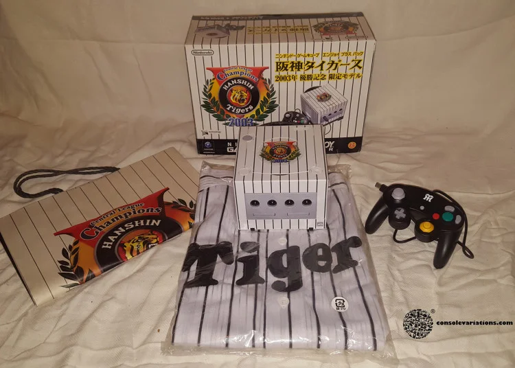 Nintendo GameCube Hanshin Tigers Console