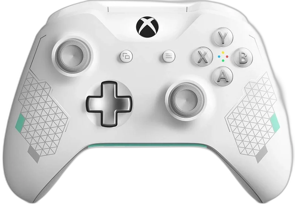  Microsoft Xbox One S Sport White Controller