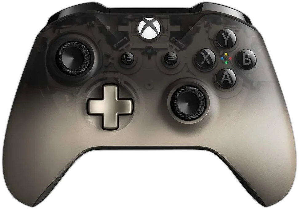  Microsoft Xbox One S Phantom Black Controller