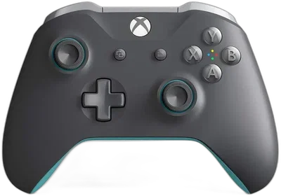 Microsoft Xbox One S; Grey/Blue Controller Controller