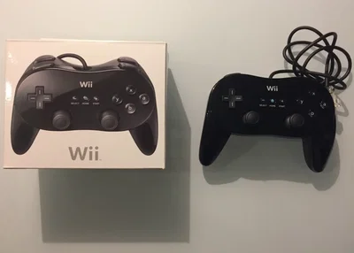 Nintendo Wii Classic Pro Black Controller [NA]