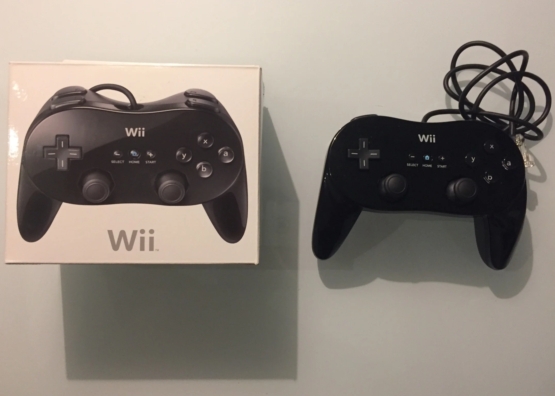 Nintendo Wii Classic Black Controller [JP] - Consolevariations