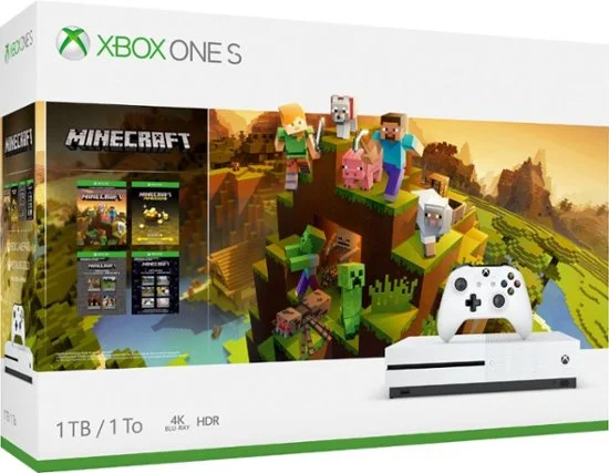  Microsoft Xbox One S Minecraft Creators Bundle