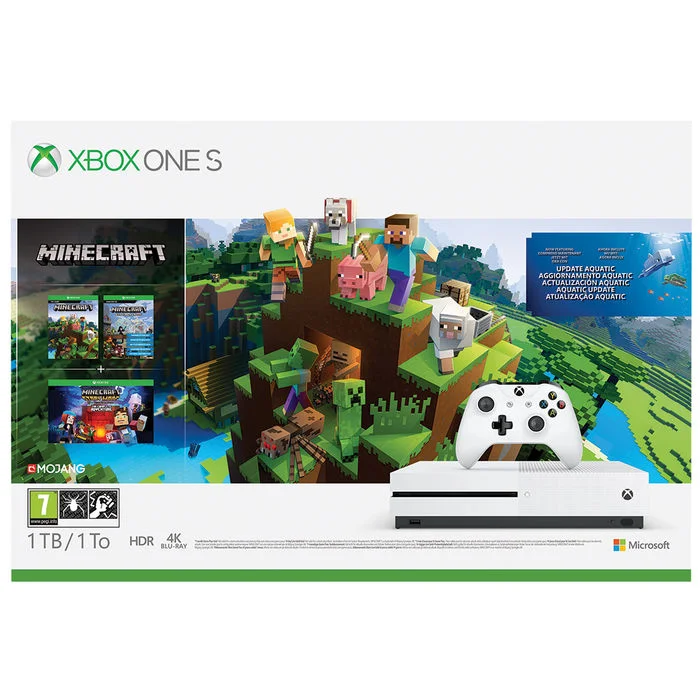  Microsoft Xbox One S Minecraft Bundle