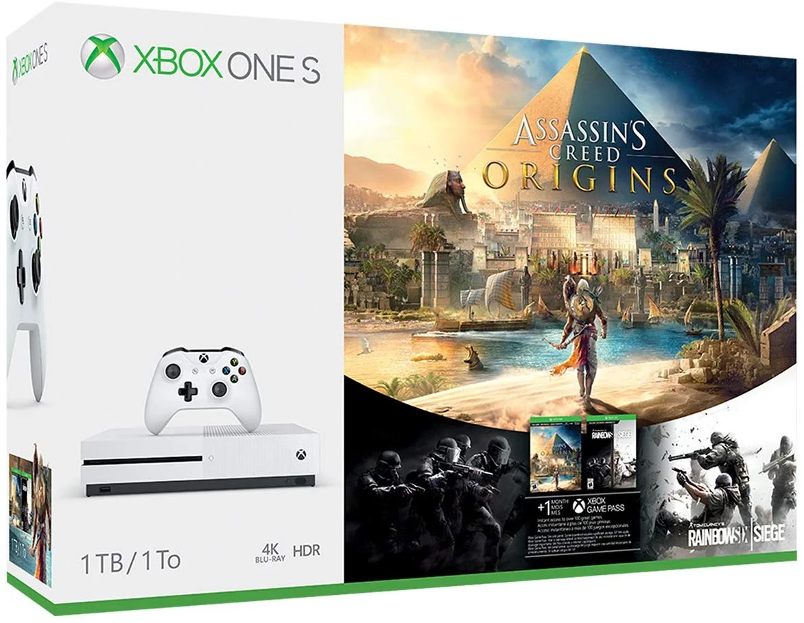  Microsoft Xbox One S Assassin&#039;s Creed Origins Bundle