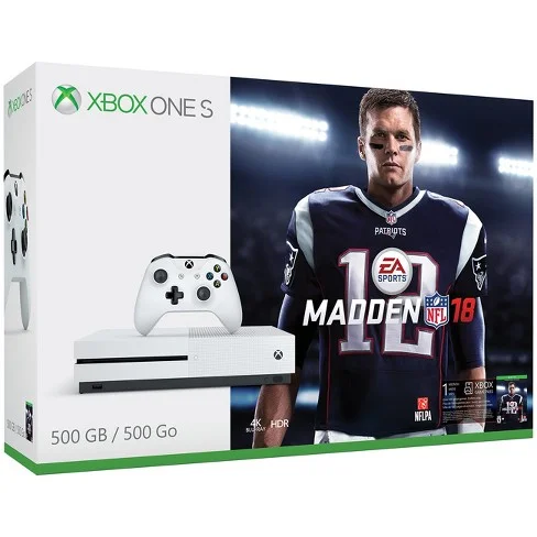  Microsoft Xbox One S Madden NFL 18 Bundle