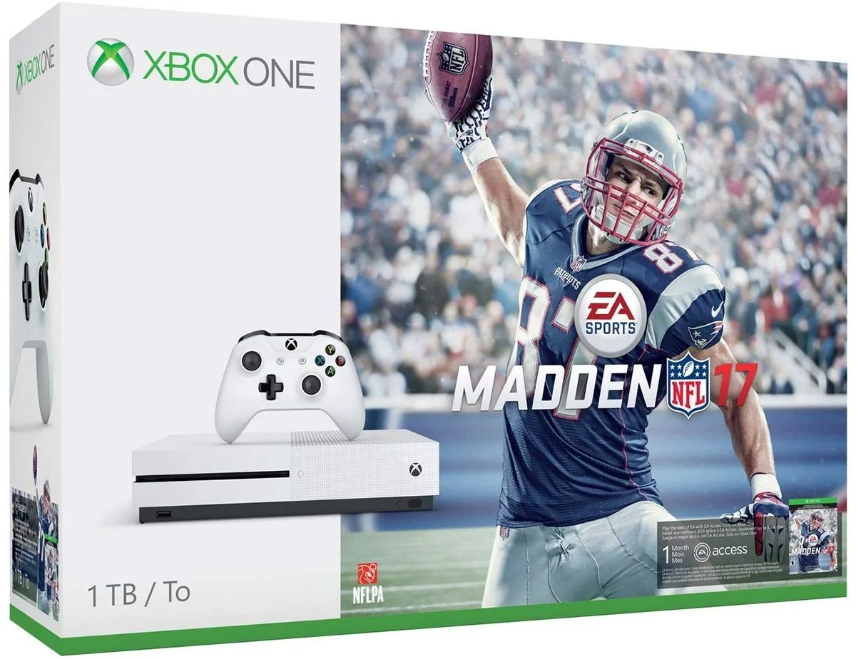  Microsoft Xbox One S Madden NFL 17 Bundle