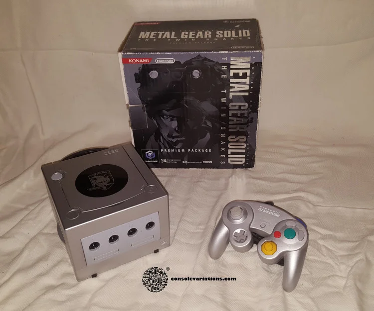 Nintendo GameCube Metal Gear Solid Console