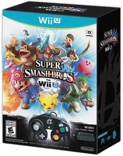 Nintendo Wii U Super Smash Bros. Gamecube Controller Bundle