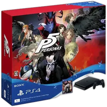 Sony PlayStation 4 Slim Persona 5 Bundle