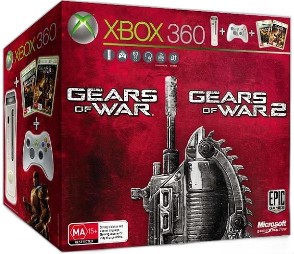  Microsoft Xbox 360 Gears of War Bundle