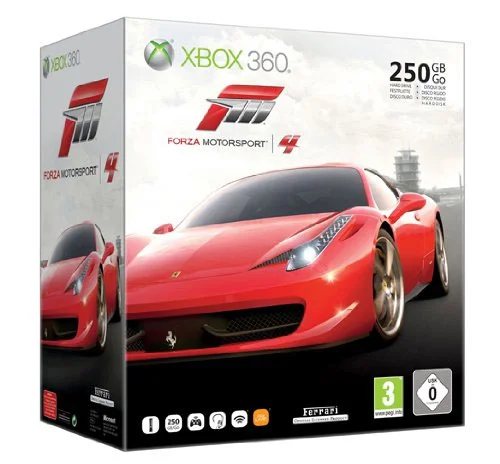  Microsoft Xbox 360 Forza Motorsport 4 Bundle