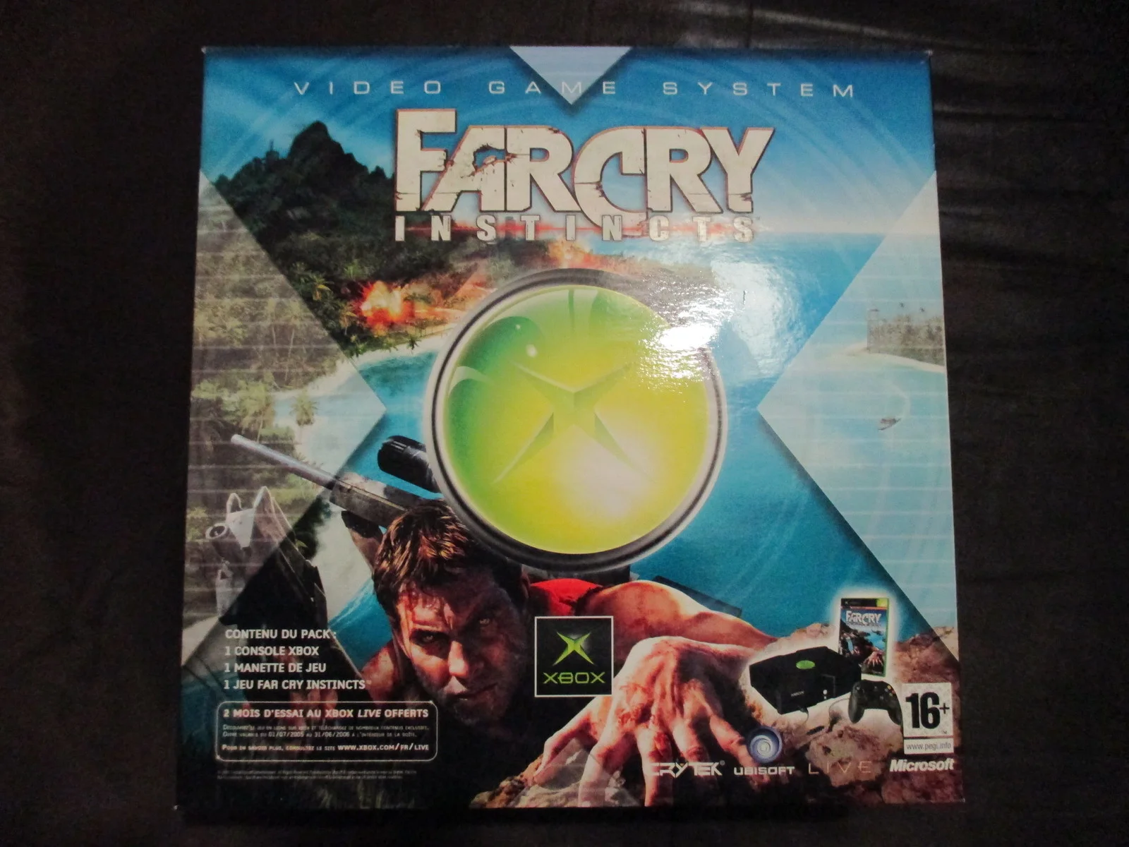  Microsoft Xbox Far Cry Instincts Bundle [FR]