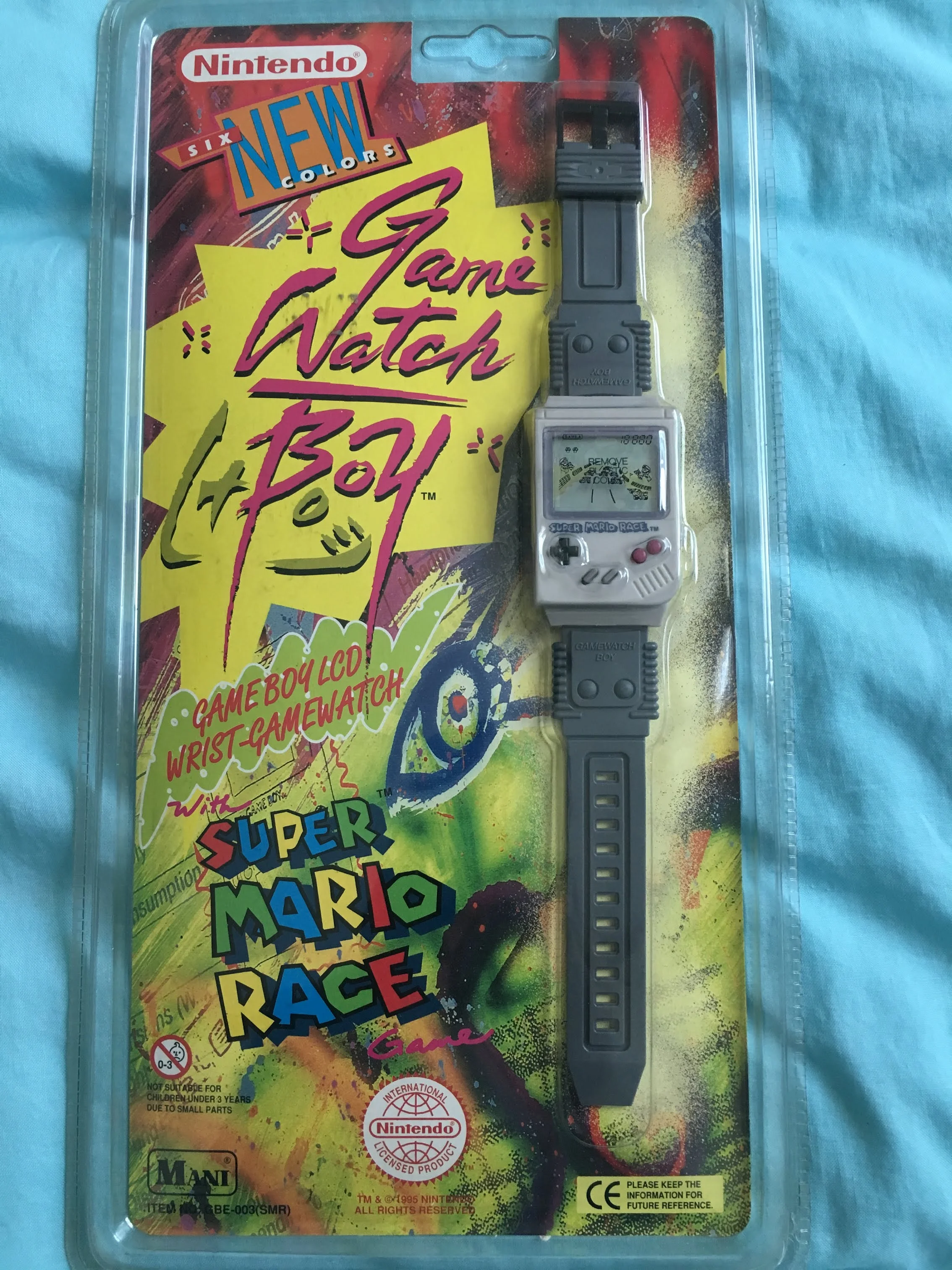  Nintendo Game &amp; Watch Mini Classic Game Watch Boy Super Mario Race [NA]
