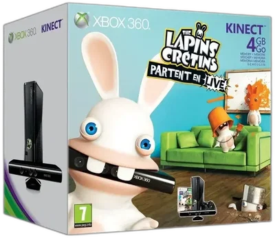 Microsoft Xbox 360 Les Lapins Crétins Partent en Live Console