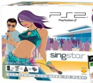Sony PlayStation 2 Slim Singstar Bundle
