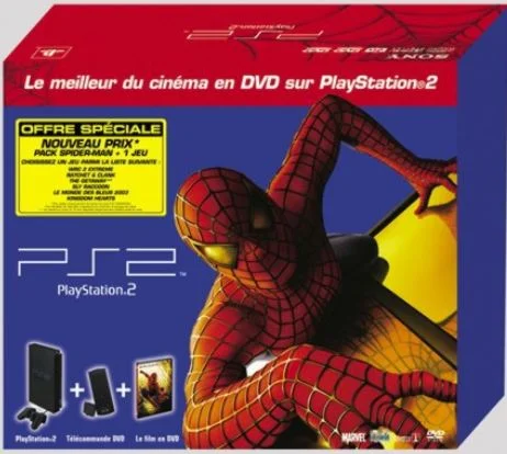  Sony PlayStation 2 Spiderman Movie Bundle