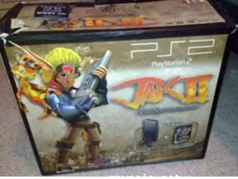  Sony PlayStation 2 Jak II Yellow Bundle