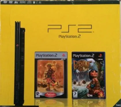 Sony PlayStation 2 Slim Jak 3 + Brave Bundle