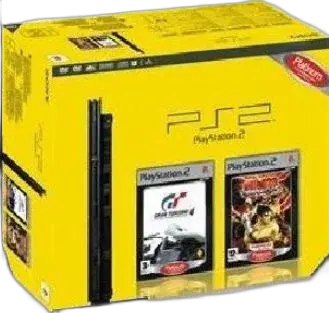 Sony PlayStation 2 Slim Gran Turismo 4 + Tekken Bundle