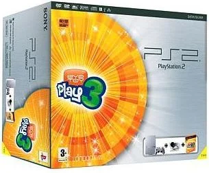 Sony PlayStation 2 Slim Eye Toy Play 3 Bundle