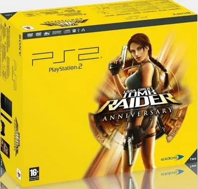 Sony PlayStation 2 Slim Tomb Raider Anniversary Bundle