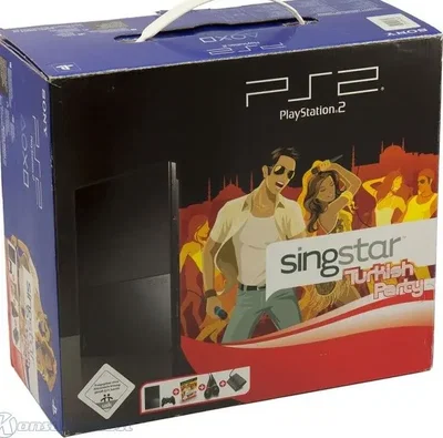 Sony PlayStation 2 Slim Singstar Turkish Party Bundle