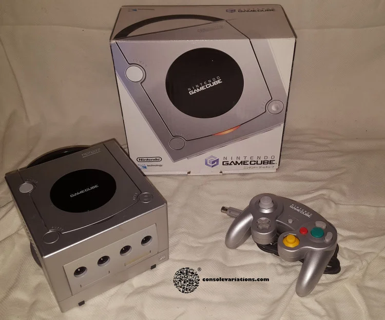 Nintendo GameCube Platinum Silver Console [EU] - Consolevariations