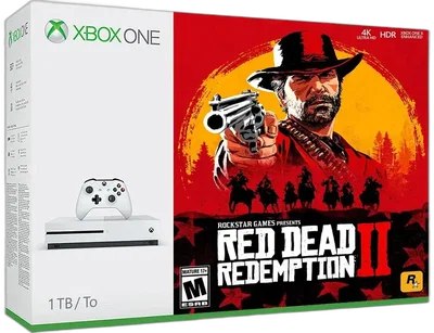 Microsoft Xbox One S Red Dead Redemption 2 1TB Bundle
