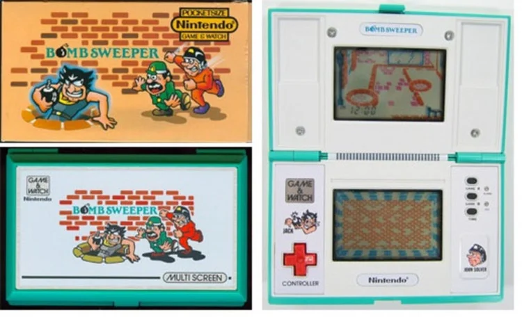  Nintendo Game &amp; Watch Bomb Sweeper