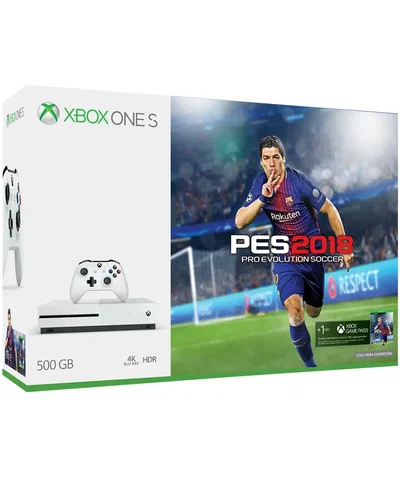 Microsoft Xbox One S Pes 2018 Bundle