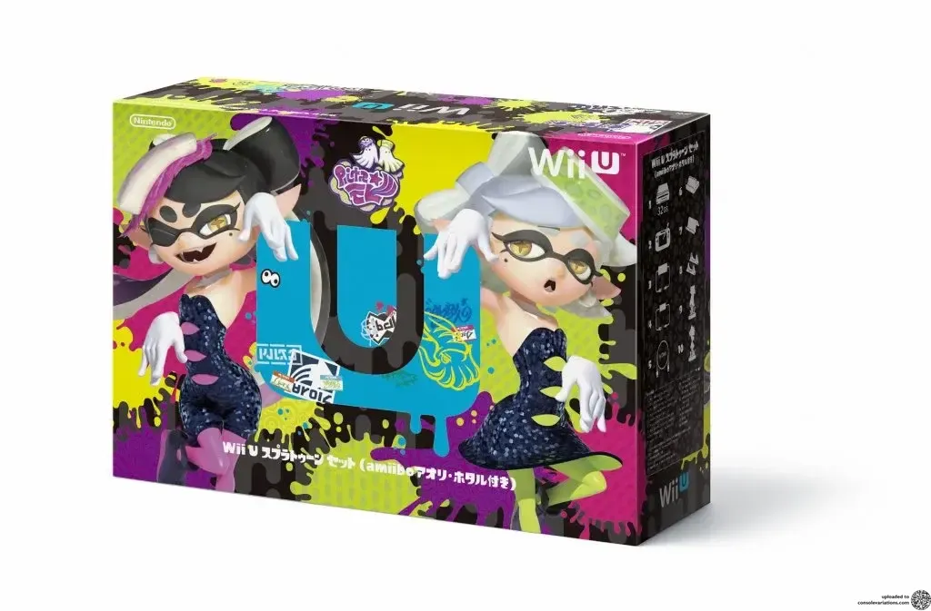 Consolevariations - Nintendo Wii U Splatoon + Amiibo Bundle [JP