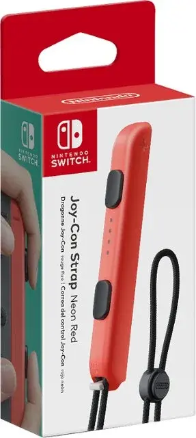 Nintendo Switch Neon Red Joy-Con Strap