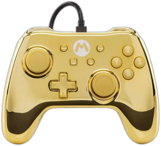  Hori Switch Gold Mario Wired Controller