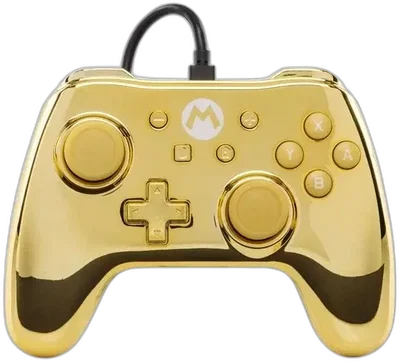 Hori Switch Gold Mario Wired Controller
