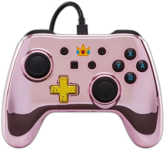  Power A Switch Preach Pink Chrome Controller
