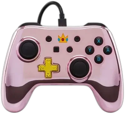 Power A Switch Preach Pink Chrome Controller