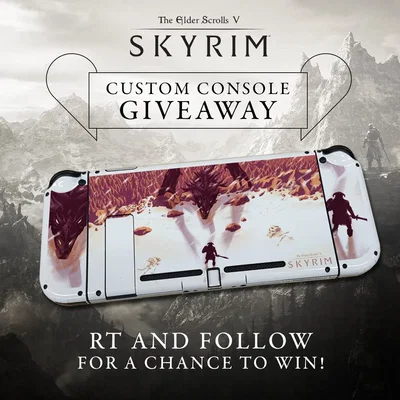 Nintendo Switch Skyrim The Elder Scrolls V Autumn Console