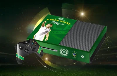 Microsoft Xbox One LA Galaxy Green Robbie Keane Console