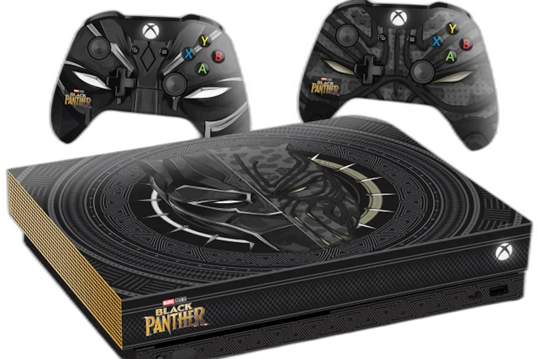  Microsoft Xbox One X Black Panther Console