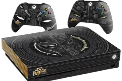Microsoft Xbox One X Black Panther Console