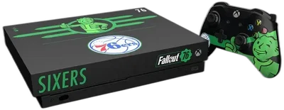 Microsoft Xbox One X Fallout 76 Radioactive Console